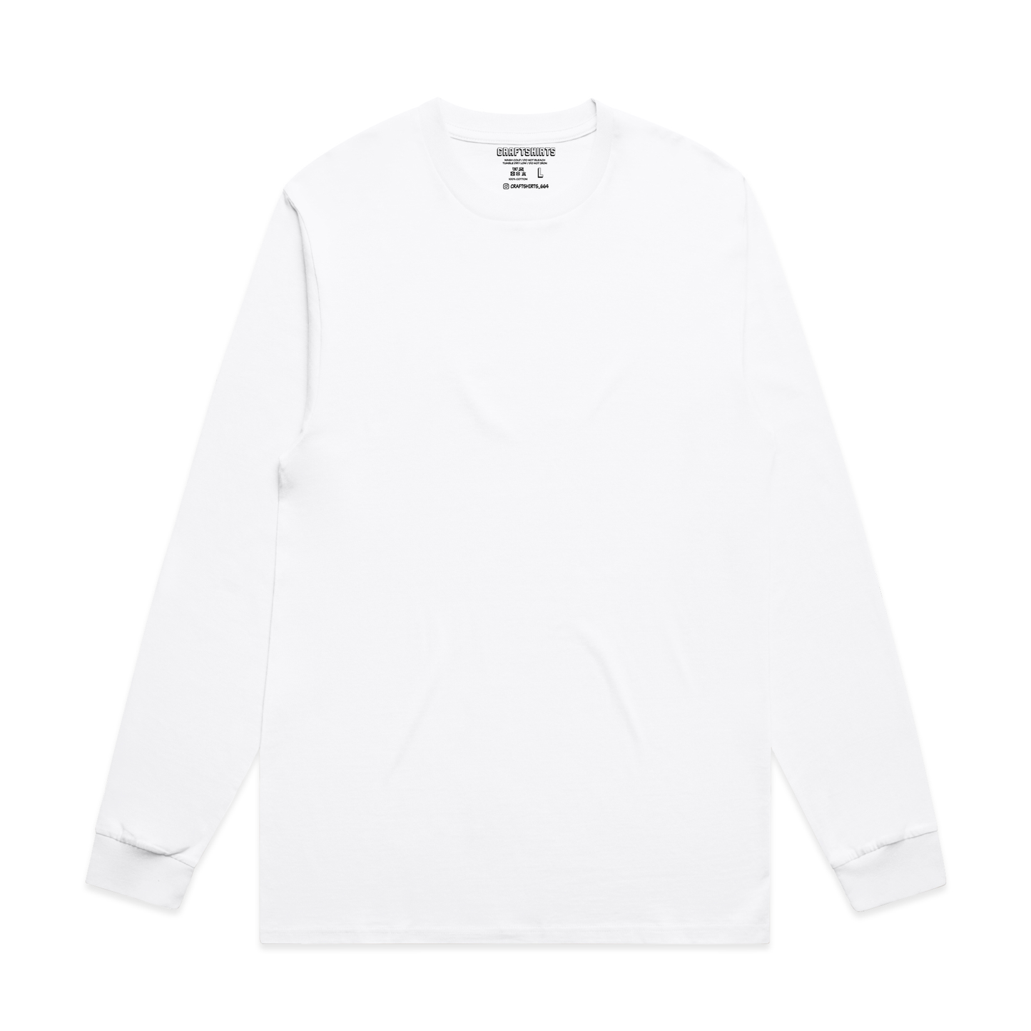 Camiseta manga larga personalizada