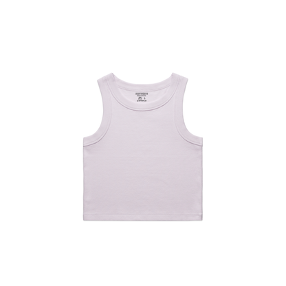 Top corto con ribete orgánico personalizado