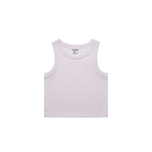 Top corto con ribete orgánico personalizado