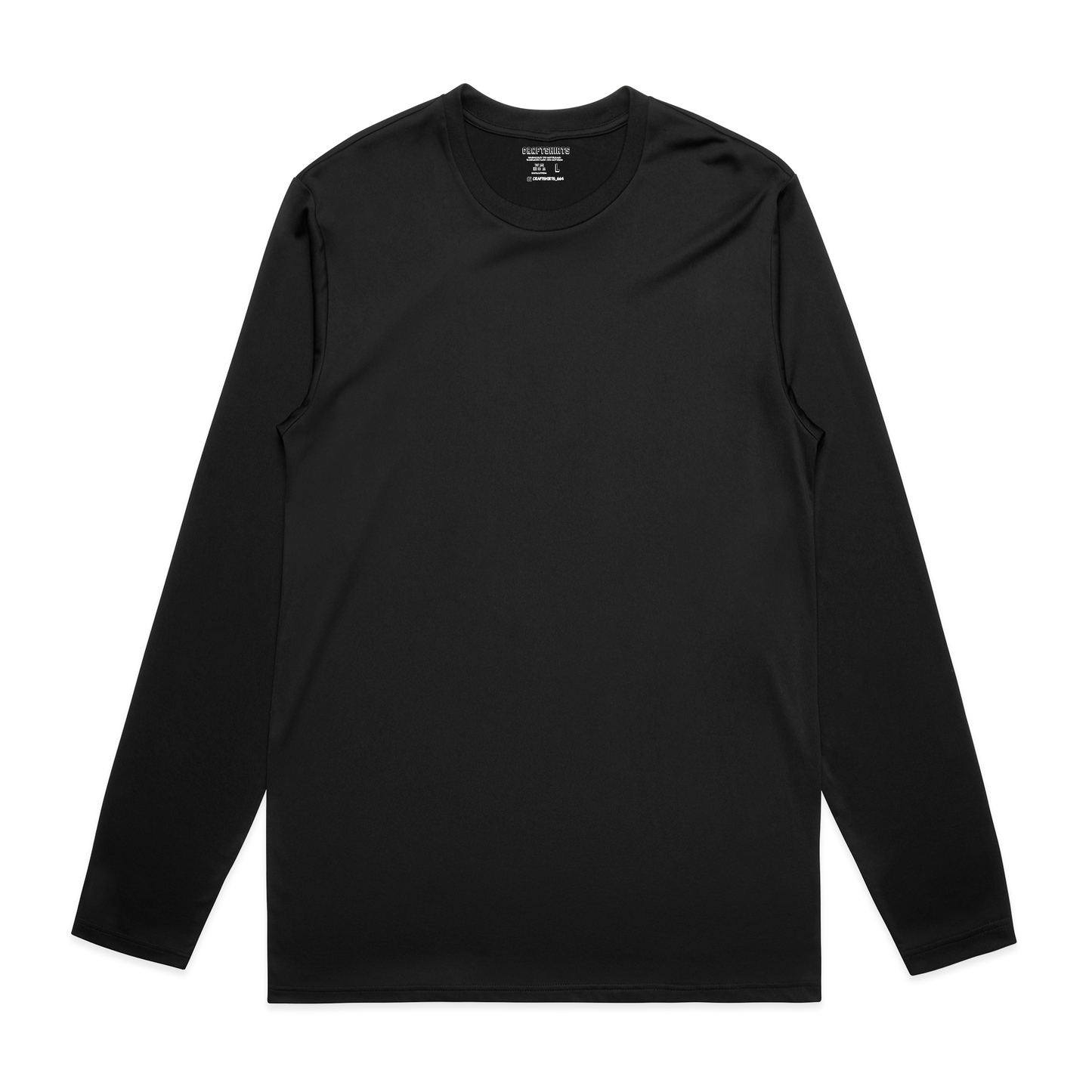 Camiseta deportiva manga larga personalizada