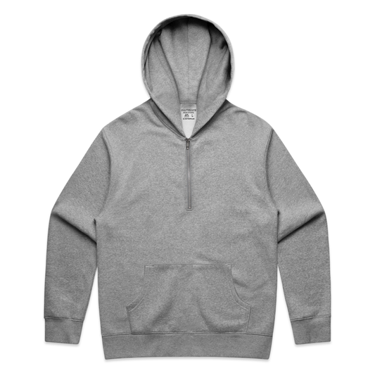 Sudadera con medio zipper personalizada